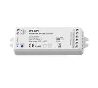 El controlador SPI 2 en 1 5V-24VDC,4G WT-SPI es adecuado for la tira de luces LED píxeles WS2811 WS2812 WS2815 UCS1903(WT-SPI Controller)