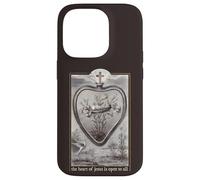El Corazón de Jesús está Abierto a Toda la Sagrada Devoción Católica Carcasa para iPhone 14 Pro