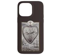 El Corazón de Jesús está Abierto a Toda la Sagrada Devoción Católica Carcasa para iPhone 14 Pro MAX