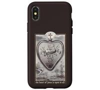 El Corazón de Jesús está Abierto a Toda la Sagrada Devoción Católica Carcasa para iPhone X/XS