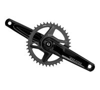 El corazón de la Bicicleta, asegura Que no se desperdicie Ninguna Parte de su pedaleo. Biela compacta en un Nuevo estándar de la Industria con un Peso bajo y construcción rígida.