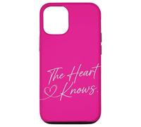 El corazón Sabe | Inspirador | Confía en tu sabiduría Interior Carcasa para iPhone 12/12 Pro