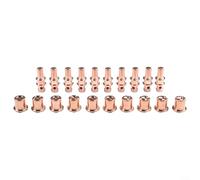 El cortador eficiente del plasma parte 20pcs fijado con los electrodos PR0109 y las bocas PD0105 para la antorcha A81