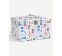 El Corte Inglés Costurero Manualidades El Corte Inglés. Multicolor 23,5 x 21,5 x 13,5 cm