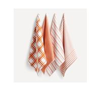 El Corte Inglés Set 4 paños algodón sostenible Heidi El Corte Inglés. Caldero Variante única