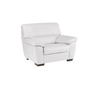 El Corte Inglés Sillón de piel Bari. Blanco