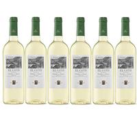El Coto Blanco | Vino Blanco DOC Rioja l Caja 6 botellas 750 ml | Variedad Viura, Verdejo y Sauvignon Blanc | Fresco, Fino y Afrutado | Perfecto para Mariscos y Pescados a la Plancha o al Horno