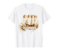 El cráneo de barco pirata Goonies Never Say Die Camiseta