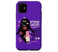 El crecimiento personal es un desastre - ilustración de positividad extraña Carcasa para iPhone 11