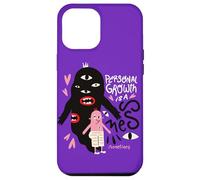 El crecimiento personal es un desastre - ilustración de positividad extraña Carcasa para iPhone 12 Pro Max