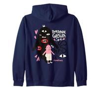 El crecimiento personal es un desastre - ilustración de positividad extraña Sudadera con Capucha