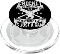 El críquet es mi Vida Todo lo demás es Solo un Juego - Cricket PopSockets PopGrip para MagSafe