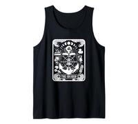 El crucero Tarot Card Funny Cruise Ship Vacation Camiseta sin Mangas