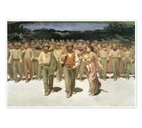 El cuarto estado (Il Quarto Stato) Póster de Giuseppe Pellizza da Volpedo 60 x 40 cm Cuadros Decoración para la pared