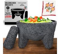 El cuenco original Molcajete Mexicano hecho a mano de auténtica roca de lava en México, molcajete de piedra volcánica, mortero volcánico mexicano, auténtica roca de lava