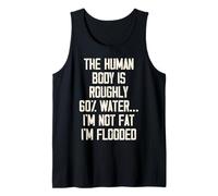 El Cuerpo Humano es Aproximadamente un 60% de Agua Camiseta sin Mangas
