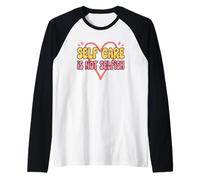 El Cuidado Personal no es una motivación egoísta del corazón Camiseta Manga Raglan