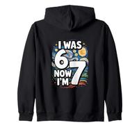 El cumpleaños de 7 años era 6 Ahora Tengo 7 niños Van Gogh Sudadera con Capucha