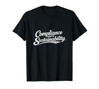 El cumplimiento Cumple con la sostenibilidad - Protección del Medio Ambiente Camiseta gráfica económica