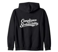 El cumplimiento Cumple con la sostenibilidad - Protección del Medio Ambiente Sudadera con Capucha