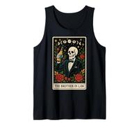 El cuñado Esmoquin Esmoquin Tarot Tarjeta de Luna Bruja Camiseta sin Mangas
