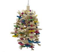 El de MasticacióN de Loro Grande - Bloques de Loros de de Rasgado Nudos de Mordedura de Jaula de PáJaros para CacatúAs Guacamayas Grises Africanas