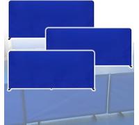 El Deflector móvil para Pelotas de Ping Pong, Barrera para Tenis de Mesa, Valla de pie con Tela Oxford para cancha Deportiva, Bloque Protector perimetral Duradero para áreas de Ping Pong y b