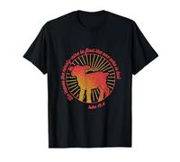 Él deja el noventa y nueve versículo bíblico cristiano Lucas 15:4 Camiseta