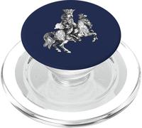 El Demonio alquimista Disfrazado de un Joven Soldado PopSockets PopGrip para MagSafe