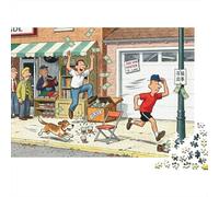 El Desastre Viento Caja de Ventas Garaje Puzzle De Madera Impermeable Puzzles De 1000 Piezas para Adultos Divertido Rompecabezas para Decoración del Hogar