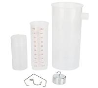El desbordamiento de Klanata puede vaso de vaso de plástico, herramientas de enseñanza de educación de flotabilidad para el principio de arquimedes, equipo de experimento