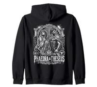 El Deseo de Fedra y Teseo maldice el Trono Griego Sudadera con Capucha