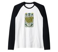 El Desplazamiento reemplaza a Living Anti-algoritmo AI Camiseta Manga Raglan