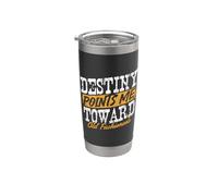 El destino me señala hacia los antiguos Vaso térmico de acero inoxidable de doble pared
