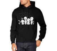 El Desván Nerd Guardianes del Bosque - Sudadera con Capucha para Hombre (M)