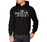 El Desván Nerd The Darth Face - Sudadera con Capucha para Hombre (XL)