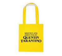 El Desván Nerd Written and Directed by Quentin Tarantino - Bolso de tela tote bag (Amarillo)