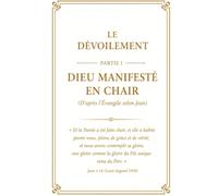 El Desvelar: Dios Manifestado en Carne
