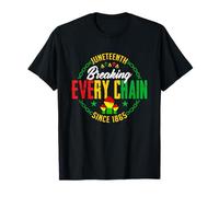 El Día de la Libertad Negra rompiendo todas las cadenas desde 1865 Camiseta