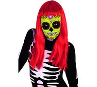 El Día de los Muertos - Mascara Calavera Katrina Flor, Talla única (Rubie'S Spain S3187) Carnaval