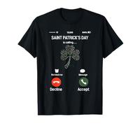 El Día de San Patricio está Llamando, Tengo Que IR audaz Shamrock Camiseta