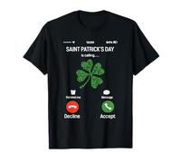 El Día de San Patricio está Llamando, Tengo Que IR de Vacaciones Esmeralda Camiseta