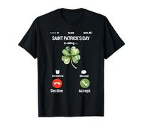 El Día de San Patricio está Llamando, Tengo Que IR Festival Irlandés Camiseta