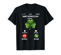 El Día de San Patricio está Llamando Tengo Que IR Shamrock Parade Camiseta