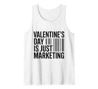 El Día de San Valentín es Solo un Marketing Divertido Camiseta sin Mangas