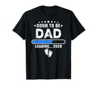 El día del padre pronto será divertido nuevo papá est. 2026 Camiseta