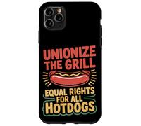 El Día del Trabajo sindicaliza la parrilla igualdad de derechos para todos los perros calientes Carcasa para iPhone 11 Pro Max