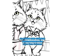 El Día Fuera de Los Gatos Gordos: Unete a estos Gatos Gordos y Juguetones en su día de aventuras y diviértete coloreando a estos Gatos Peludos.