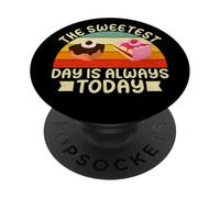 El día más Dulce es Siempre Hoy Baker PopSockets PopGrip Adhesivo