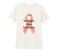 El Día Nacional de los Sobrevivientes de Cáncer es más Fuerte Que Ayer Camiseta Premium